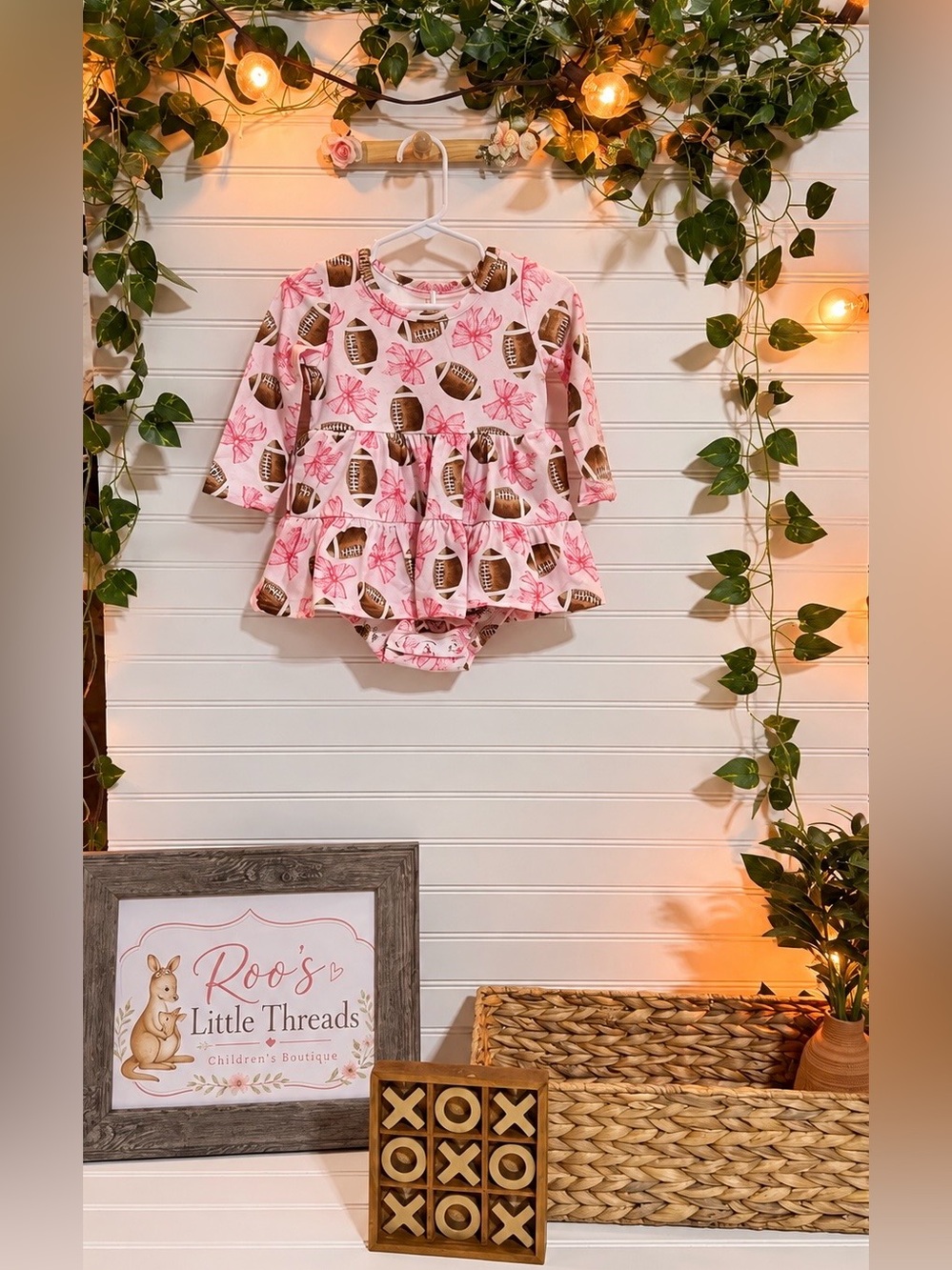 Pete+Lucy “Game Day” Infant Romper - Size: 9-12M
